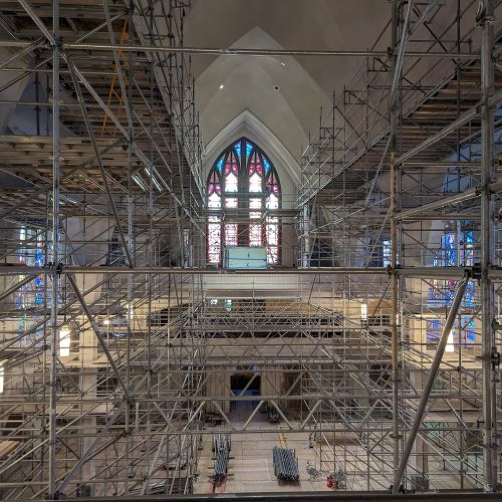 Reportage sur l'avancement des travaux à la basilique-cathédrale Saint-Michel et la future canonisation de mère Marie-Léonie Paradis