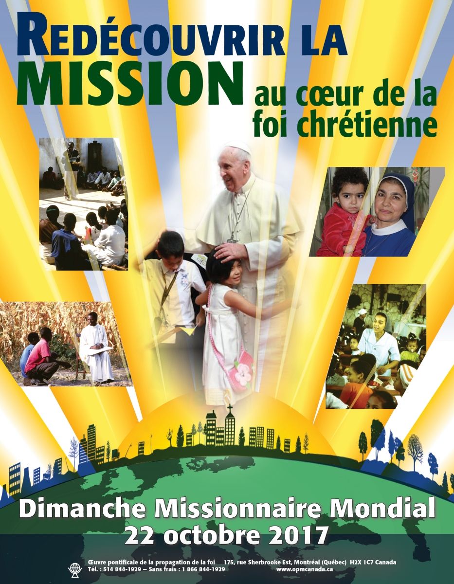Le Dimanche missionnaire mondial<br>Redécouvrir la mission au cœur de la foi chrétienne