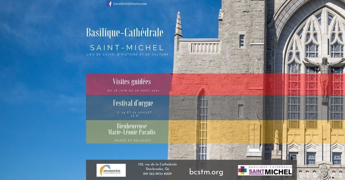 Activités de l'été 2021 à la Basilique-Cathédrale Saint-Michel