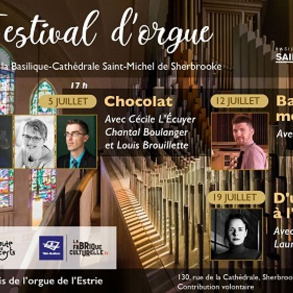 Festival d’orgue 2023<br> Une quatrième édition à saveur estivale 