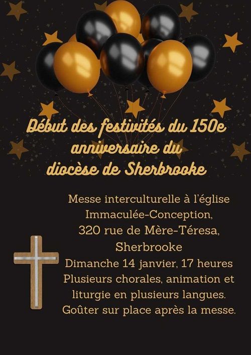Messe interculturelle 150e du diocèse de Sherbrooke
