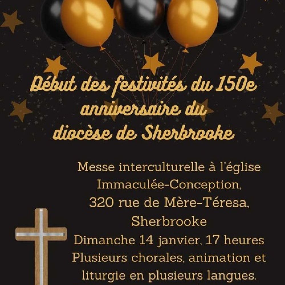 Messe interculturelle 150e du diocèse de Sherbrooke